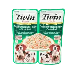 Inaba Twins - Chicken with Vegetables Recipe 2×40g
