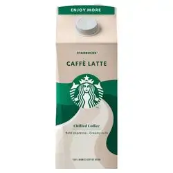 Starbucks Chilled Coffe Latte 750ml
