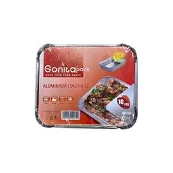 Lepac Aluminium Container 10pc 8342