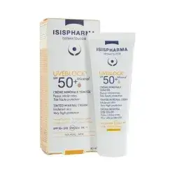 UVEBLOCK SPF50TINTED MINERAL CREAM 40ML