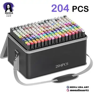 Colourd Marker-Touch (204colours)