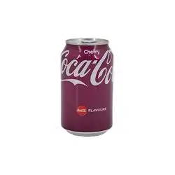 Coco Cola Cherry Test Soft Drink 330 Ml