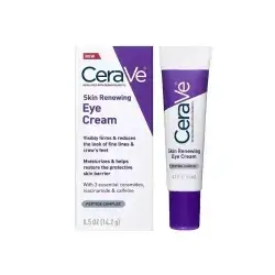 Cera Ve - Skin Renewing Eye Cream with Caffeine, Peptides, Hyaluronic Acid - 15ml