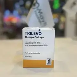 Trilevo 1000/500/30Mg Blisters Deva Amoxicillin / Levofloxacin / Lansoprazole