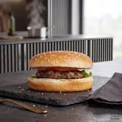Plain Beef Burger