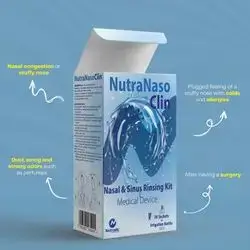 NutraNaso Clin nasal&sinus rinsing kit 20 sachets+irrigation bottle