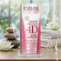 Eveline Cosmetics White Prestige 4D Whitening Body Cream Sensitive Areas