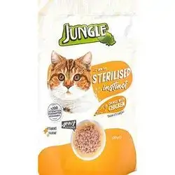 Jungle Sterilised Adult Wet Cat Food – Chicken