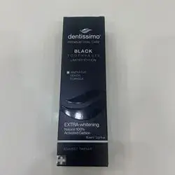 Demtissimo Black Toothpaste Limited Edition Extra Whitening 75ml