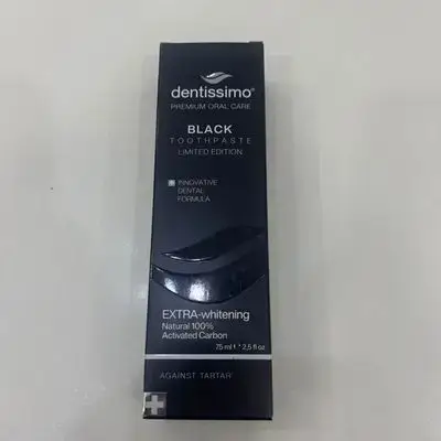 Demtissimo Black Toothpaste Limited Edition Extra Whitening 75ml