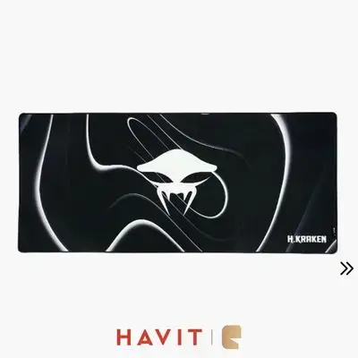 HAVIT Kraken Stellarisforce-1 Extended Gaming Mouse Pad Extra-Thick 6mm Non-Slip Rubber Base - 900×400mm