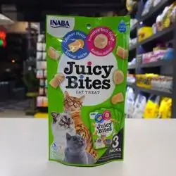Inaba Juicy Bites With ( Calamari Flavor & HomeStayle Broth Flavor ) 3 Packs