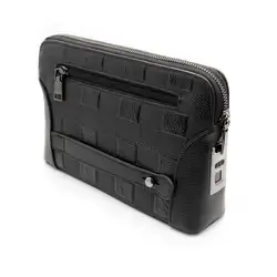 Finger Print Hand Bag , Wolf Brand , 24 X 16cm