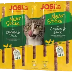 JosiCat Meat Sticks Chicken & Duck 7×5g