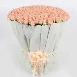 Imported Natural Rose Bouquet – 139 Flowers