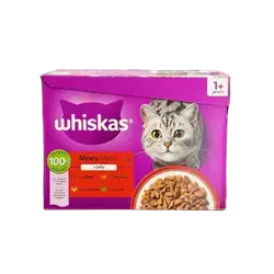 Whiskas Adult Meaty Meals in Jelly 12x85g