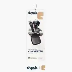 Sivpuls Type-C to Type-C & AUX 3.5mm Adapter Converter