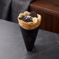 Oreo and Banana Crepe