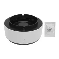 Smokeless Ashtray, Electronic Air Purifier Ash Tray with Replaceable Filters Air Fresher