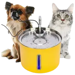 Stainless Steel Pet Water Fountain 3L