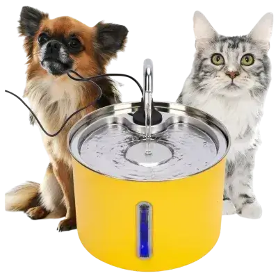 Stainless Steel Pet Water Fountain 3L