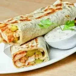 Chicken Shawarma Saj 