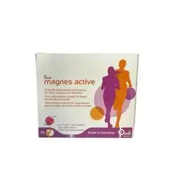 Magnes Active 300 mg magnesium raspberry flavor 30 sticks