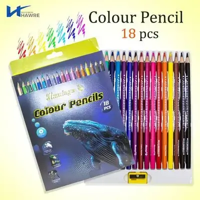 Soft Colour Pencils 18colour-flamingo