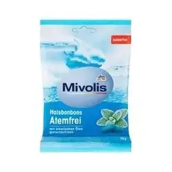 Mivolis throat lozenges breath easy with essential oils