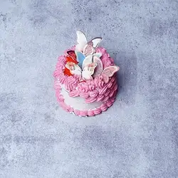 Mini Strawberry Cake