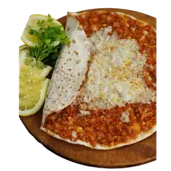 Lahmacun with Cheese