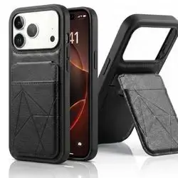 Cover 17 promax with Card holder /wallet