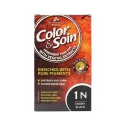 Color & Soin enriched with pure pigments 1N Ebony Black