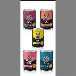 Reflex Wet Cat Food Cans - Mixed Flavors