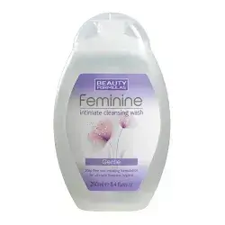غسول نسائي لطيف للمناطق الحساسة Beauty Formulas Cleansing Wash Gentle250ML