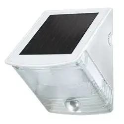 Solar Led Light With Motion Detector White
