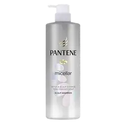 Micellar Detox & Scalp Cleanse White Charcoal Extract Scalp Shampoo 530ml _ PANTENE