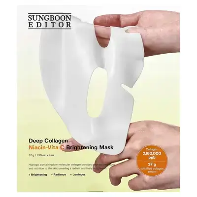 Sungboon Editor Deep Collagen Niacin-Vita Brightening Mask