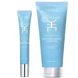 GLI ELEMENTI Purifying Cleansing Foaming Gel 200 ml & GLI ELEMENTI SOS IMPERFEZIONI 15 ML