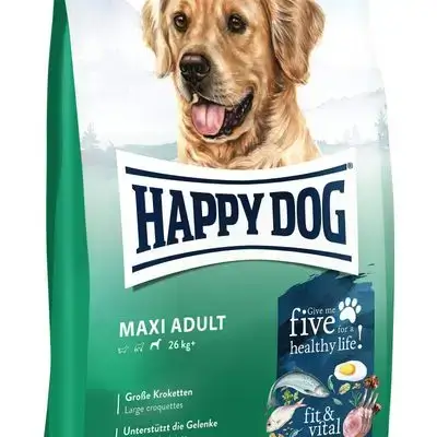Happy Dog MAXI ADULT 26kg+ weight ,4kg