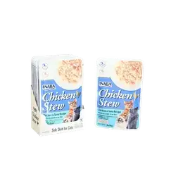 Inaba - Stew - Tuna & Chicken 6 pieces+1gift