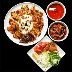 Chicken Shawarma on Rice