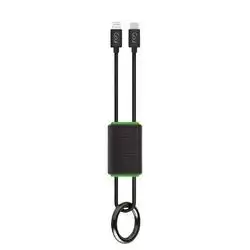 lock lightning key chain cable