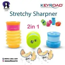 Stretchy Sharpener 2 in 1- KeyRoad