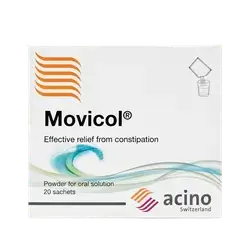 Movicol Effective Relief From Constipation Powder for Oral Solution 20 Sachets _ acino