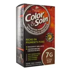 Color & Soin enriched with pure pigments 7G golden blond