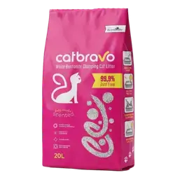 Cat Bravo Litter Baby Powder Scented 20L