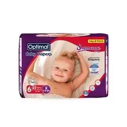 Suprema Economy Diapers No. 6 (X-Large,) - 32 pcs