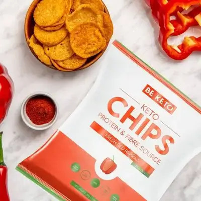 Keto Chips – Fresh Red Paprika 30g