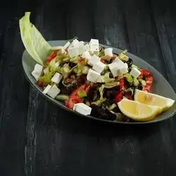 Eggplant Salad With Cheese
